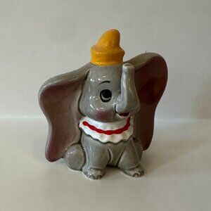 Vintage Disney Dumbo Ceramic Figurine 1970s Classic Hand Painted Collectible